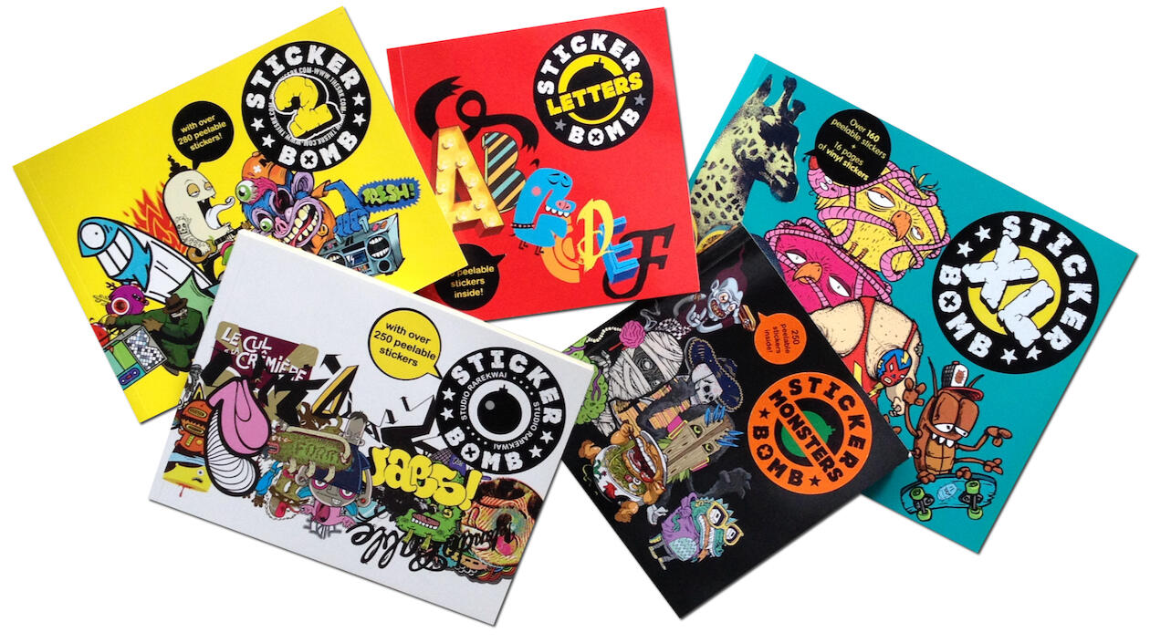 Stickerbomb